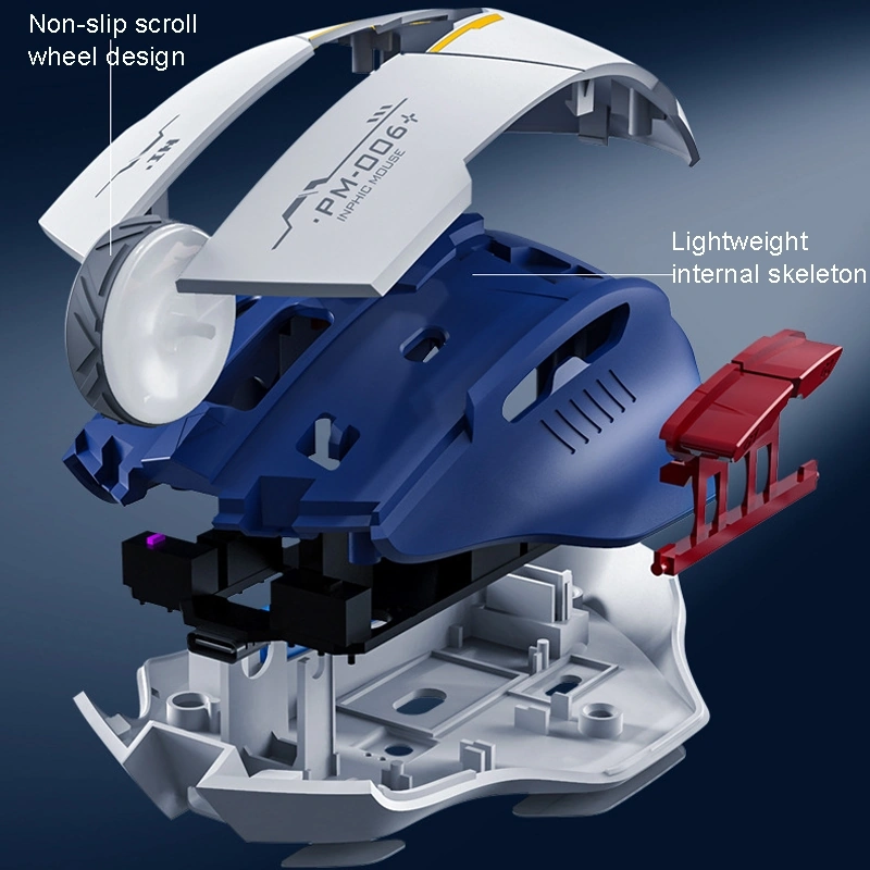 Sones Inphic F9 Mecha Kablosuz Fare Şarjlı Ofis Oyun Faresi Diğer