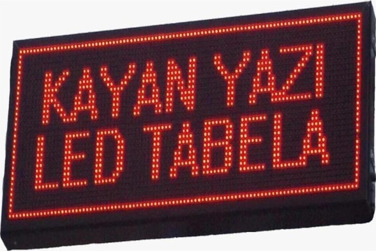 Led Tabela 16x224cm Kayan Yazı-115955 Diğer