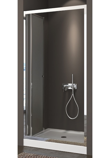 Durul Duşakabin Katlanır Kapı Parlak Profil Buzlu Cam Buzlu