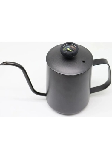 Jialan Paslanmaz Çelik Cezve Gıda Sınıfı Dayanıklı Kahve Siyah Bq Siyah