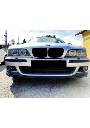 Bmw E39 Ön Ek - Bmw E39 Ön Lip - Plastik - Parlak Siyah