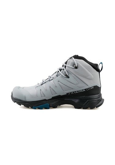 Salomon 416249 X Ultra 4 Mid GTX W Quarry/Black/Legion Blue Kadın