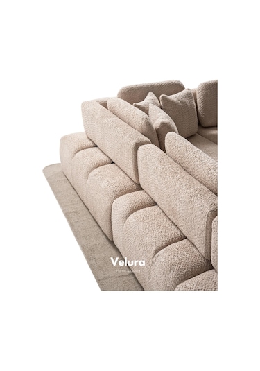 Balance Modüler Köşe Koltuk Takımı & 4 Modül Bej