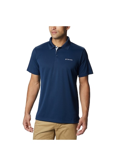 Columbia Utilizer™ Erkek Kısa Kollu Polo Tişört Lacivert
