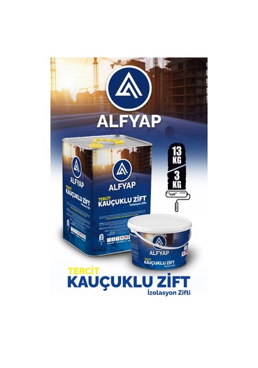 Alfyap Kauçuklu Zift İzolasyon Zifti 3 Kg