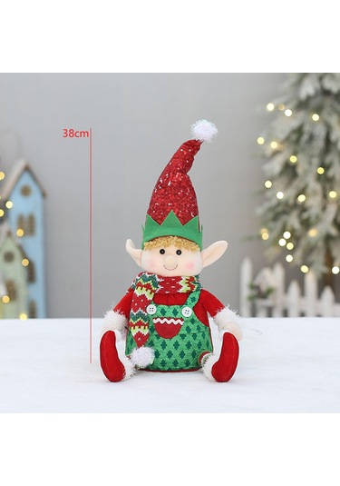 Suntek Yılbaşı Elf Bebek El Sanatları Dekorasyonu Stil-c