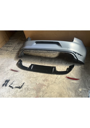 Vw Golf7 Vıı R Arka Tampon & Difüzör Seti