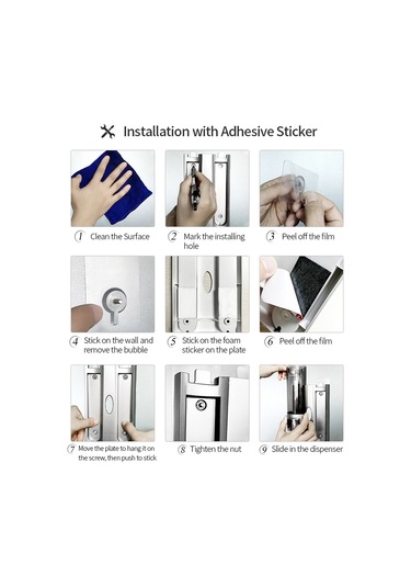 Chuangdıan Manuel El Sabunluk İle Çift Taraflı Köpük,beyaz Diğer