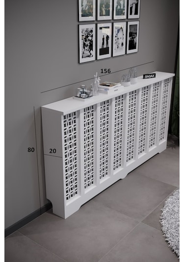 Ayasofya Model Beyaz Renk 156 CM Petek Kaplama Dresuar Çok Renkli