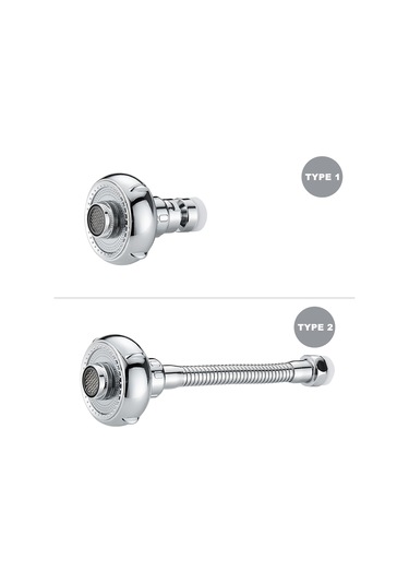 Ranyeek Küçük Boy Lavabo Musluğu Uçucu 360 Derece Döner 2 Modlu Su Tasarruflu Ve Çiçeklenme Engeli Qpq2020