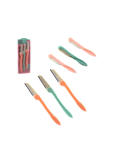 Kaş Usturası Jileti 3' Lü Set Kaş Düzeltici