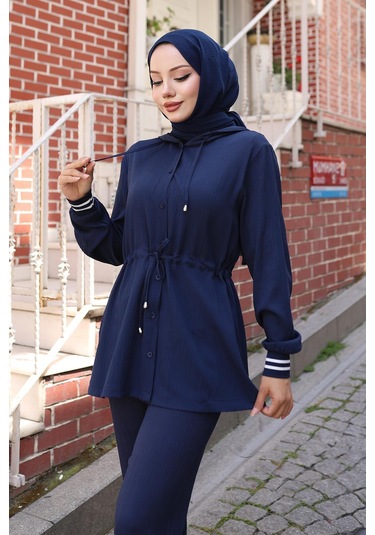 Ribana Detaylı Takım Lacivert Lacivert