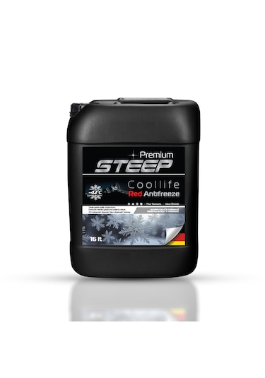 Steep Coollife Antifriz -42 Derece Kırmızı 16 Lt
