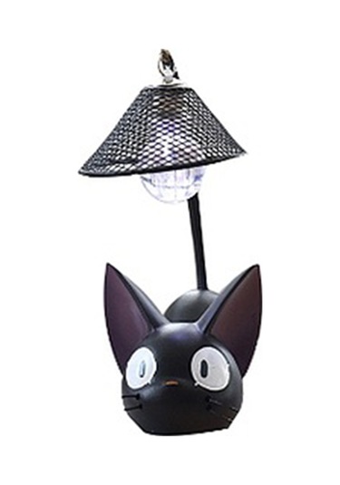 Jiji Kedi Reçine Lambası Benzersiz Şekilli Sağlam Işık Direği Gece Lambası Ev Dekorasyonu Hediyeleri İçin Ağ Delikli Çok Renkli