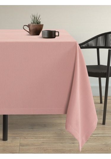 Kadife Dokulu Bebek Pembesi Dertsiz Masa Örtüsü Bebek Pembesi
