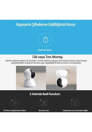 Xiaomi Ev Güvenlik Kamerası