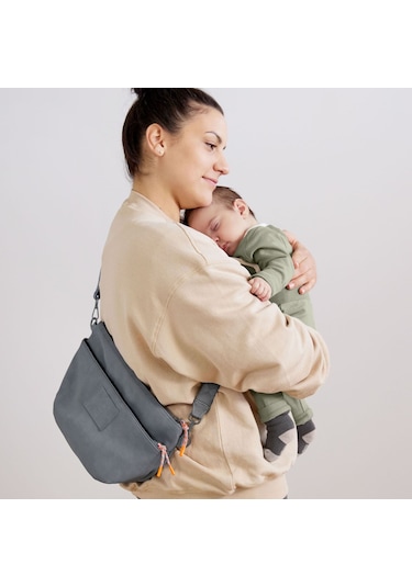 Lassig Buggy Bum Bebek Bakım Seyahat Çantası Anthracite Antrasit