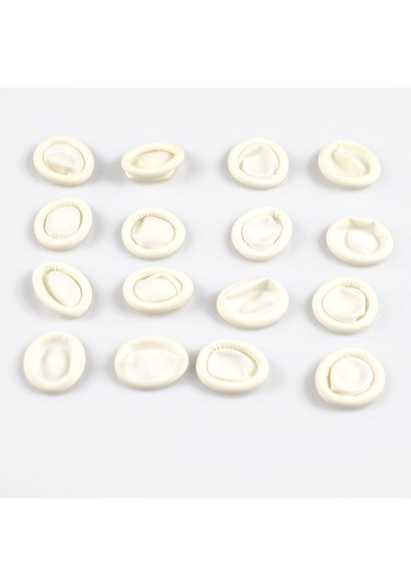 Su Geçirmez Dayanıklı Kaymaz Anti Statik Parmak Uçları Eldiven Kauçuk Parmak Karyolası 50