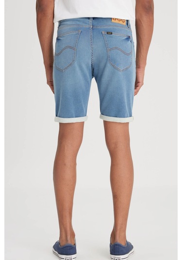 Lee 5 Cep Jean Şort Mavi Erkek Şort 000000000101988662 Mavi