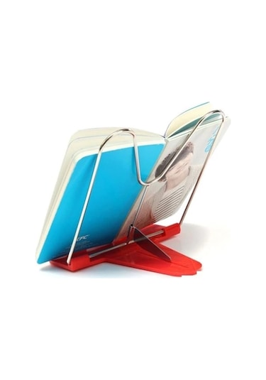 Portatif Ayarlanabilir Metal Kitap Okuma Standı Aparatı Aleti 53