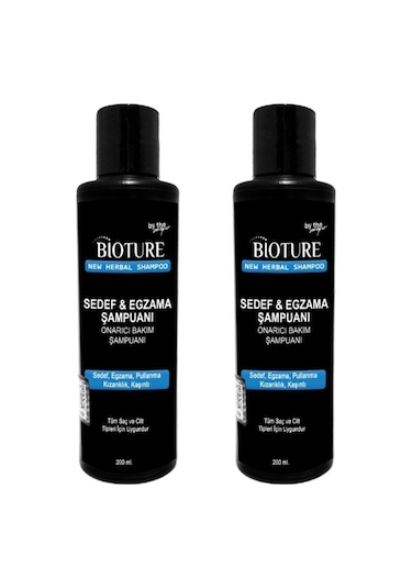 Bioture Eg.zama Sede.f Tahribatlarını Döküntülerini Onaran Bakım Şampuanı 200 Ml X 2 Ad
