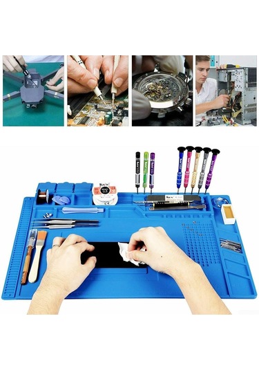 Venaliastore Isıya Dayanıklı Manyetik Tamir Bakım Silikon Matı