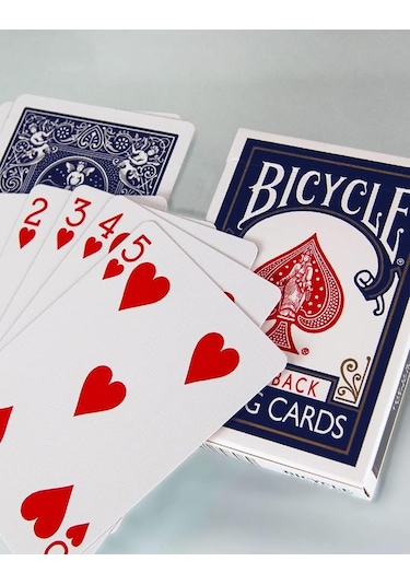 Bicycle Standart Index İskambil Oyun Kartı Destesi Kartları Mavi