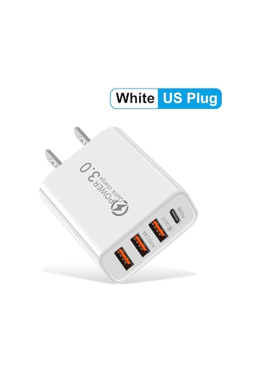Guseyee 20w Usb Pd Çok Portlu Duvar Şarj Cihazı - Xiaomi İphone Uyumlu 13/12 Samsung Şarj Adaptörüdiğer