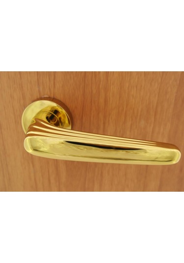 System Trıton Rozetli Kapı Kolu Sarı Gl-Gl