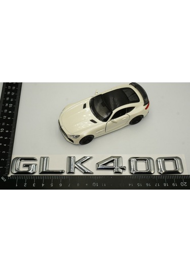 GLK400 Bagaj Krom Metal 3M 3D Yazı Logo