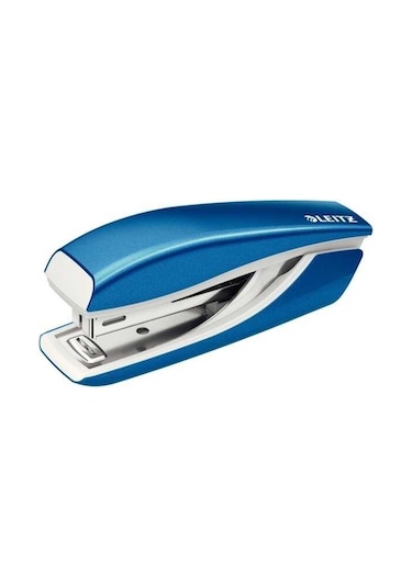 Leitz 5528 Wow Metalik Mavi Zımba Makinesi 10 Sayfa