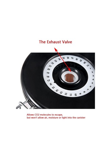 Suntek Egzoz Valfli Paslanmaz Mühürlü Can Çay Şeker Kavanoz