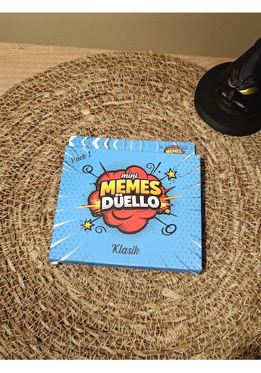 Memes Bulmaca Kutu Oyunu Klasik 1. Model - Kese Hediyeli - Eğlenceli Grup & Parti Oyunu