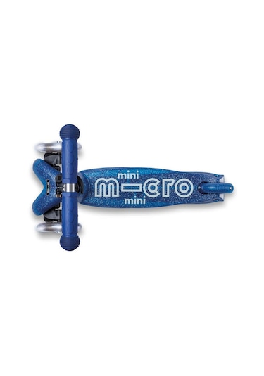 Micro Mini Micro 3 Tekerlekli Scooter Deluxe Galaxy Glitter Led Navy
