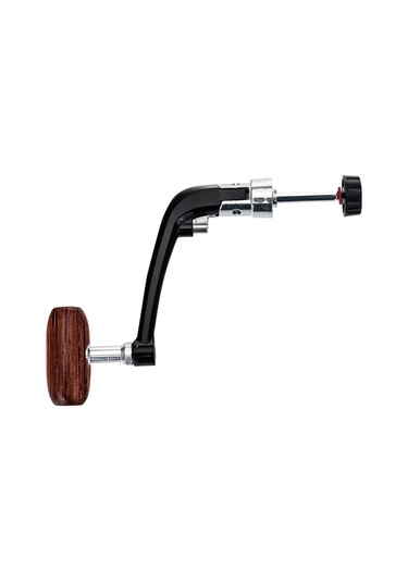 Maiyame Metal Gölmeş Spinning Makinesi Kollu, Ahşap Tutamaklı Katlanabilir, Vida Kapaklı, 5000-6000 Boyut Uyumlu, Dayanıklı, Kayıp/hasarlı Kollerin Yerine Geçebilir