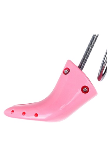 Homyl Katlanır Ayakkabı Sedyesi Ağaçları Ayarlanabilir Pembe Pembe