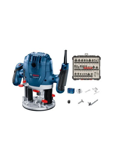 Bosch GOF 130 1300 W Profesyonel Freze Seti  8 MM 30 Parça