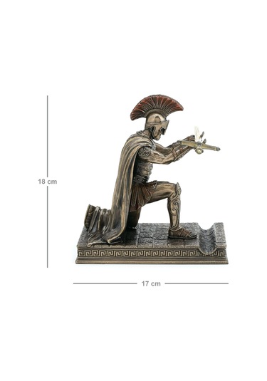 Zarf Açacağı Ve Kalem Tutucu Özellikli Roma Askeri Figürlü Dekoratif Biblo