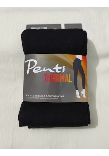 Penti Termal Esnek Yumuşacık Tayt Siyah SiYAH