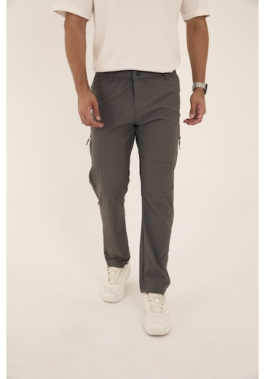 Camp531 Outdoor Tactical Su İticili Likralı Yazlık Erkek Taktik Pantolon Gri