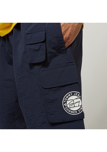 Tommy Hilfiger Tommy Hılfıger Erkek Şort Dm0dm10874-c87 Lacivert