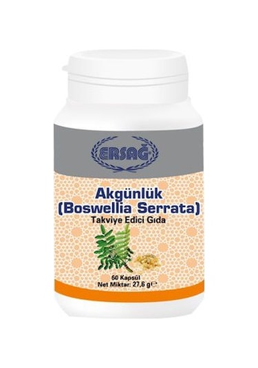 Ersağ Akgünlük Boswellia Serrata