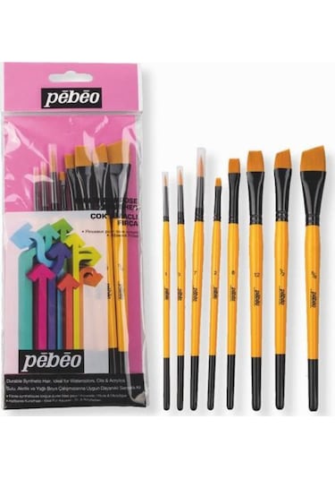 Pebeo Fırça Seti 8 Li - Set-6