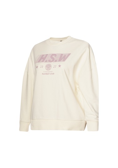 Hummel Palmer Sweatshırt 922420-9157 Ekru