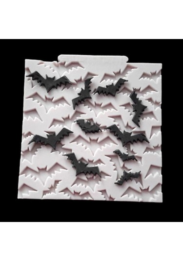 Cadılar Bayramı İçin Yarasa Şeklinde Çikolatalı Kek Kalıbı Kanatl Diğer