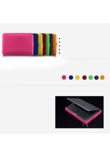 Jeemson 14 İnç Dizüstü Bilgisayar/ultrabook Kılıfı - Hızlı Fermuar Açılışlı, Köpük Malzeme, Lacivert Rengi Renkli