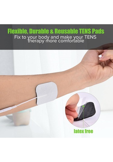 Onlarca Dijital Terapi Makinesi İçin 20 Adet Elektrot Pedleri, Onlarca 3000 İçin İle Kendinden Yapışkanlı Masaj Cihazları 46342856 Beyaz