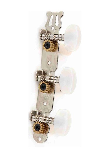 Hfambition Klasik Gitar İçin 3 Sol 3 Sağ Metal+plastik Tün Çubuğu, Hızlı Doğru Tünleme, Anti-rust, Kolay Kurulum