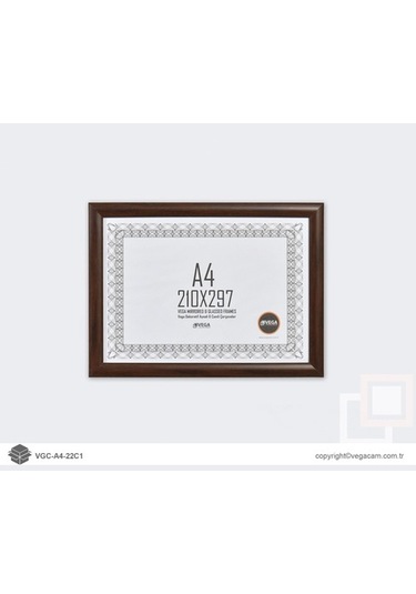 Vega A4 Diploma Sertifika Çerçevesi (307523483)
