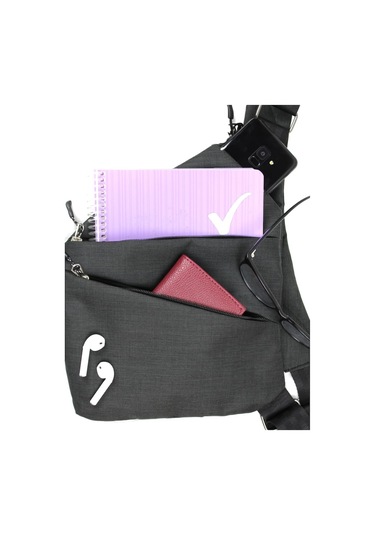 Bizoon 108 Sırt Ve Göğüs Çantası Boodybag Heybe